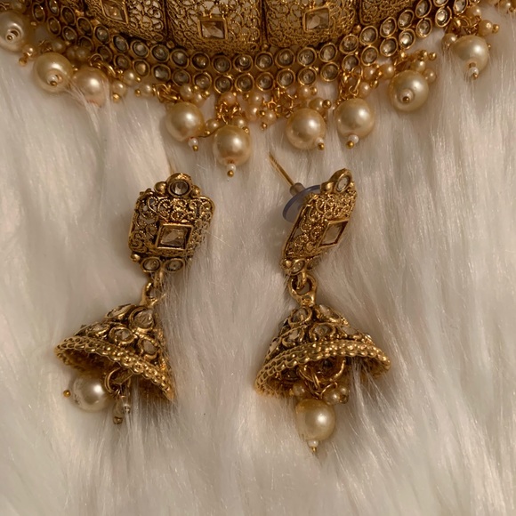 Indian necklace set - Picture 4 of 9